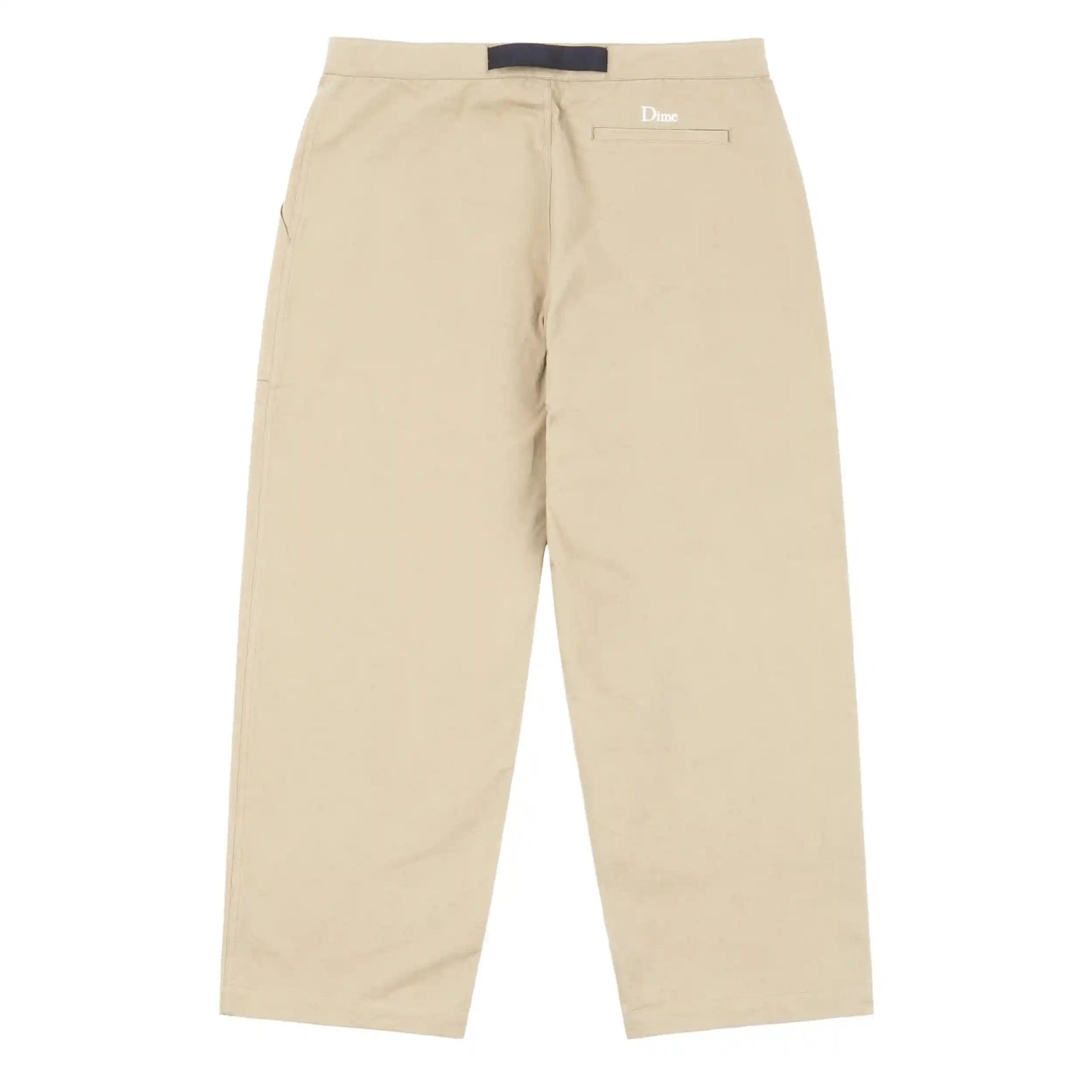 Dime Belted Twill Pants, light oak