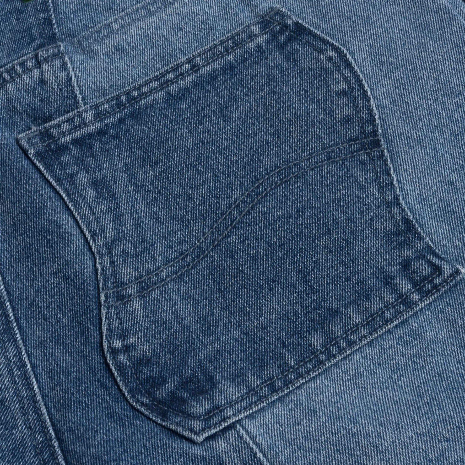 Dime Blocked Relaxed Denim Pants, blue washed – Tiki Room Dime Blocked Relaxed Denim Pants, blue washed – Tiki Room