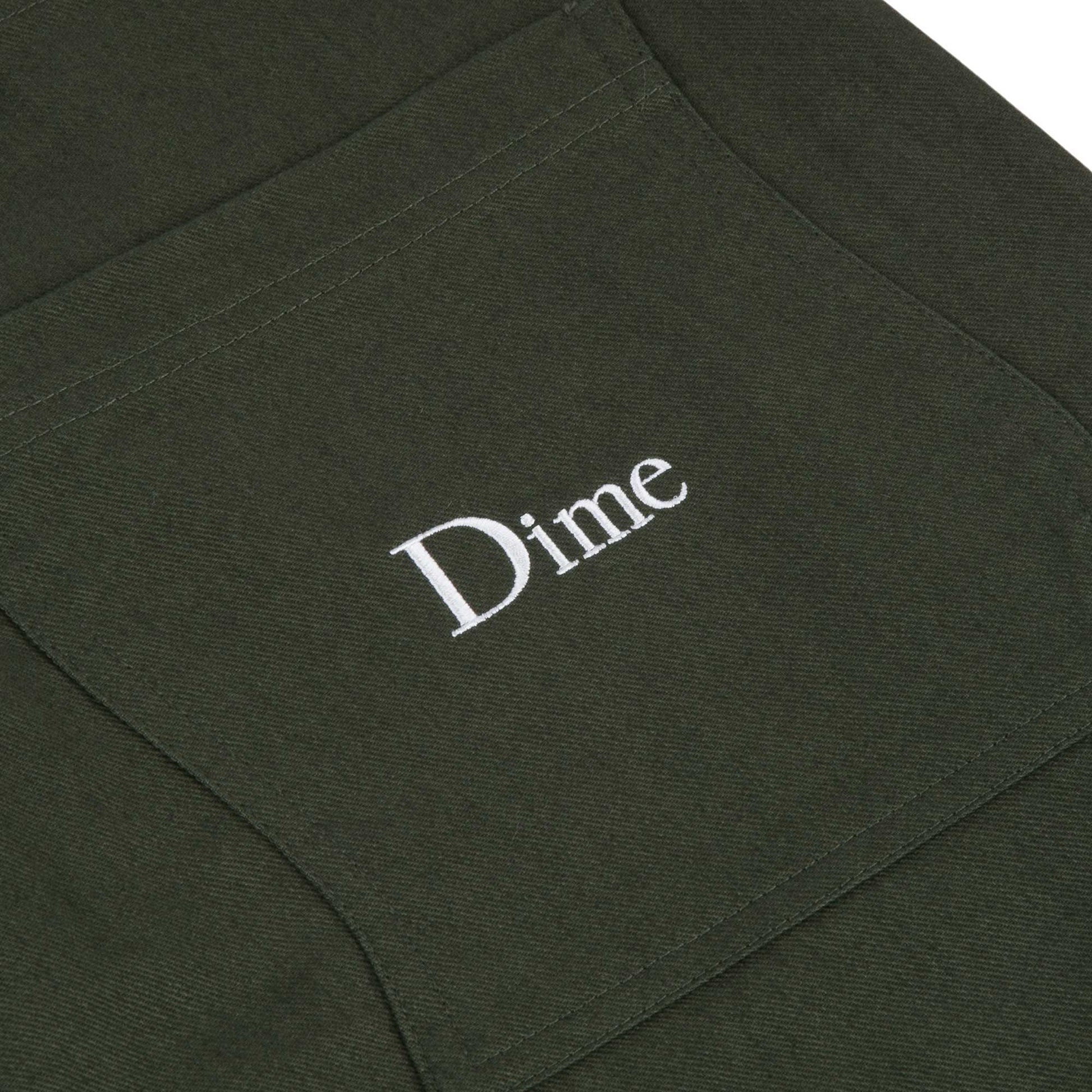 Dime Classic Chino Pants, dark olive - Tiki Room Skateboards - 5
