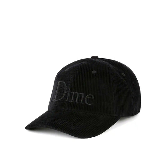 Dime Classic Cord Low Pro Cap, black - Tiki Room Skateboards - 1