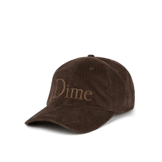 Dime Classic Cord Low Pro Cap, brown - Tiki Room Skateboards - 1