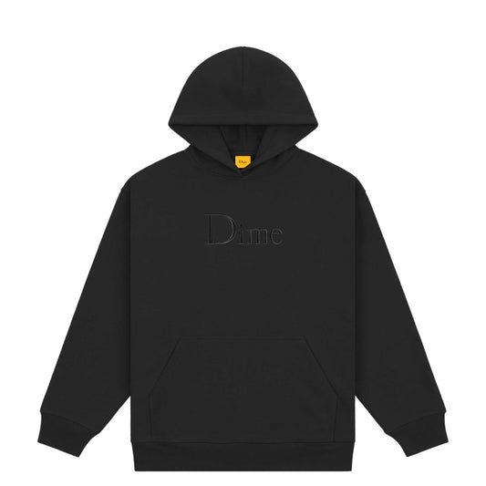 Dime Classic Logo Hoodie, black - Tiki Room Skateboards - 1