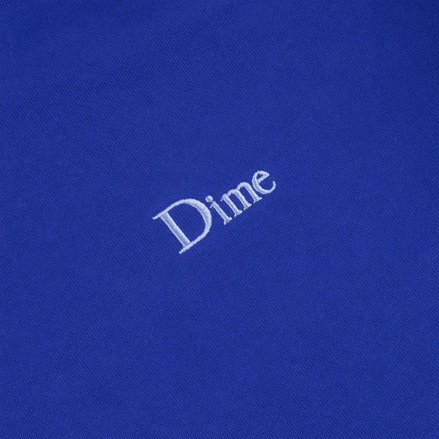 Dime Classic Small Logo Crewneck, ultramarine - Tiki Room Skateboards - 2