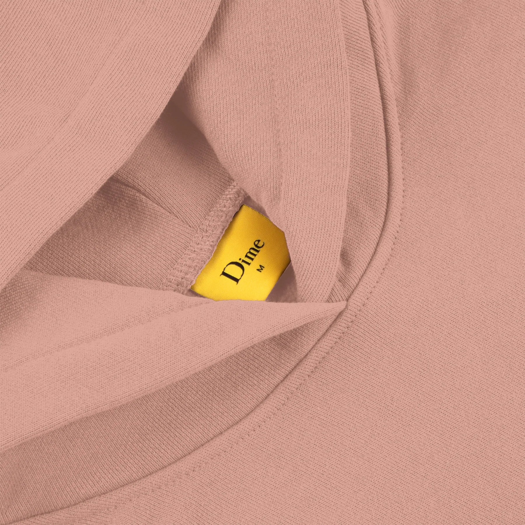 Dime Classic Small Logo Hoodie, old pink - Tiki Room Skateboards Dime Classic Small Logo Hoodie, old pink - Tiki Room Skateboards