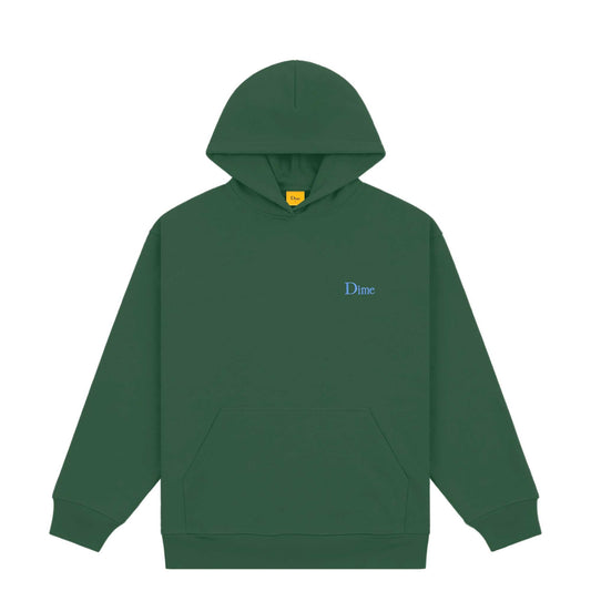 Dime Classic Small Logo Hoodie, rainforest - Tiki Room Skateboards - 1