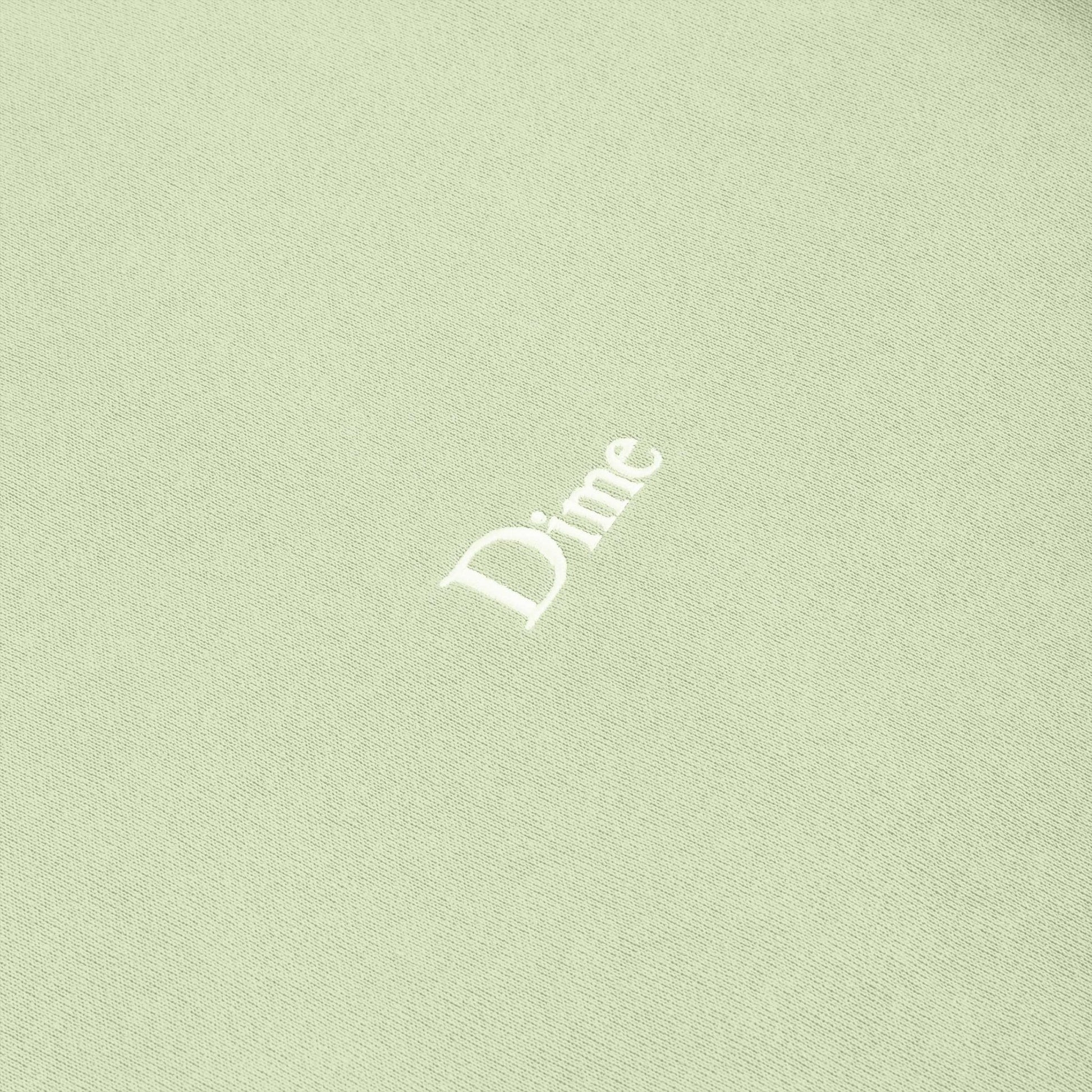 Dime Classic Small Logo T-shirt, light mint - Tiki Room Skateboards - 3