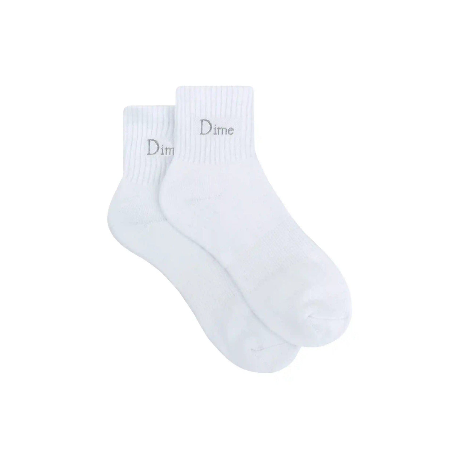 Dime Classic Socks, white - Tiki Room Skateboards - 1