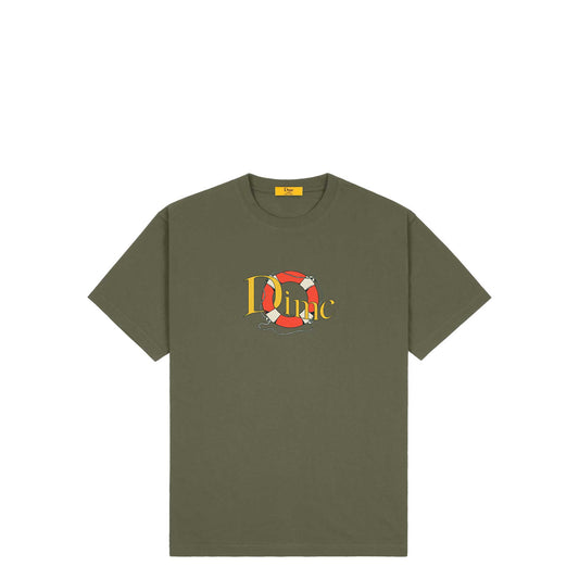 Dime Classic SOS T-shirt, dark forest - Tiki Room Skateboards - 1