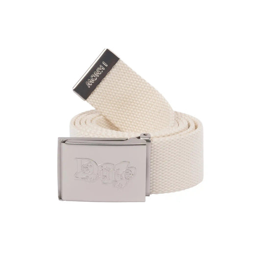 Dime Classic Web Belt, off-white - Tiki Room Skateboards - 1