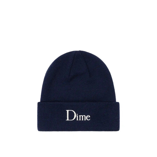 Dime Classic Wool Fold Beanie, indigo - Tiki Room Skateboards - 1