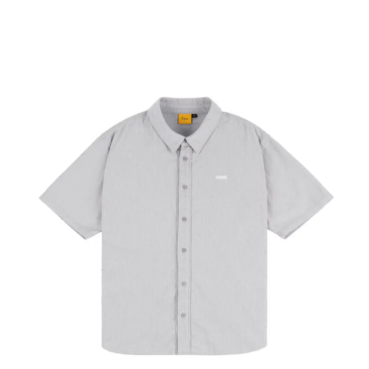 Dime Corduroy S/S Shirt, light gray - Tiki Room Skateboards - 1