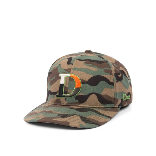 Dime D Full Fit Cap, camo - Tiki Room Skateboards - 1