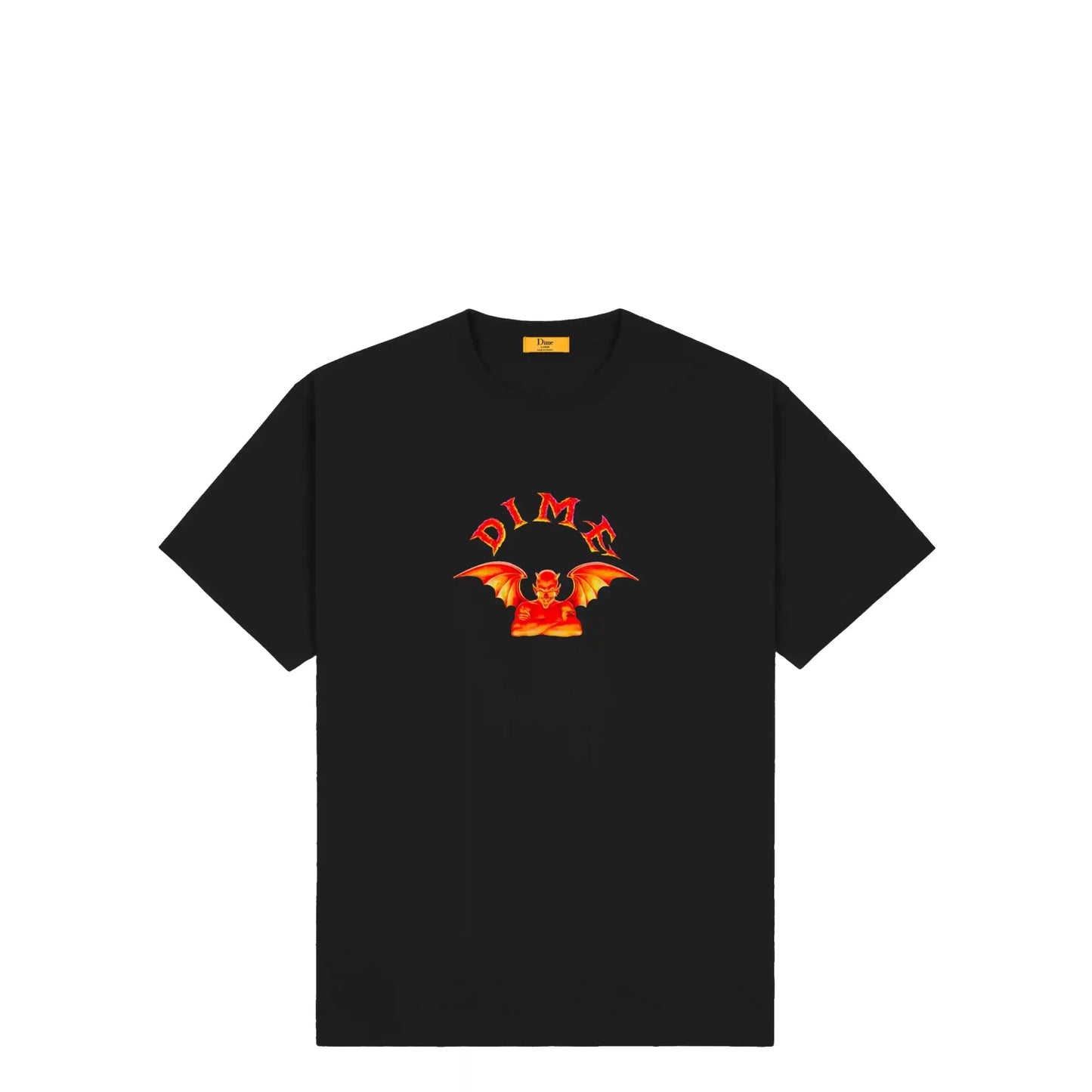 Dime Devil T-Shirt, black - Tiki Room Skateboards - 1