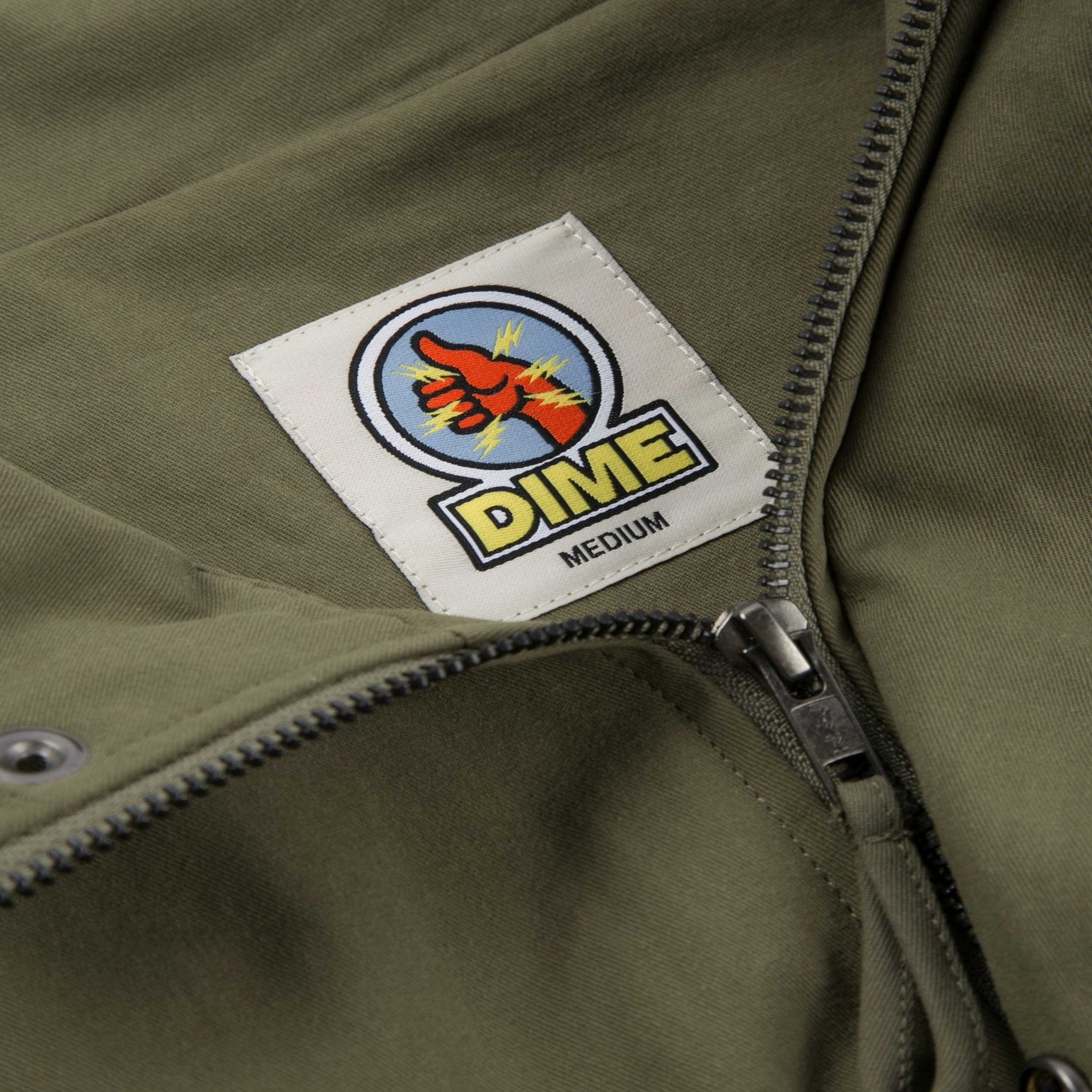 Dime Military I Know Jacket, army green