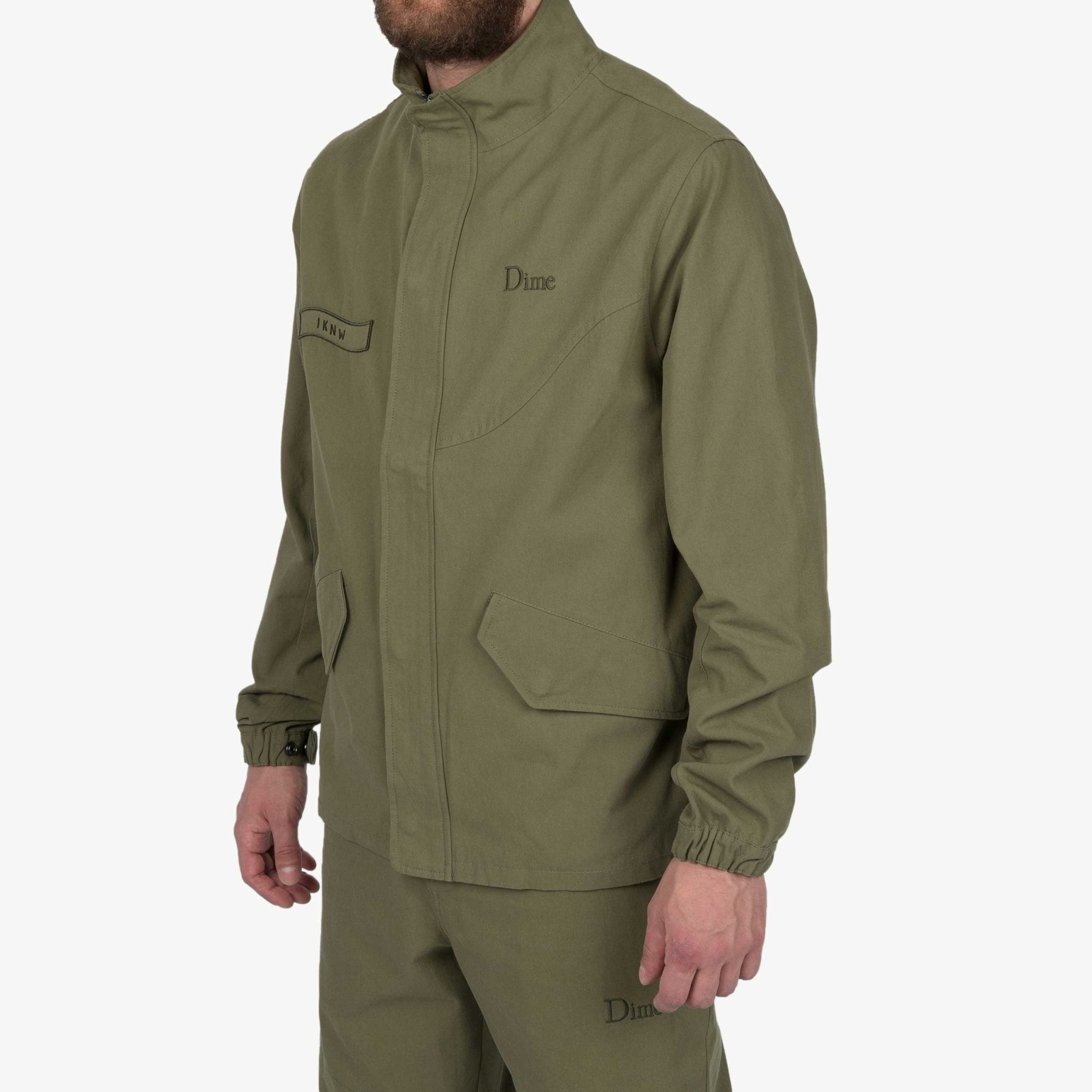 Dime Military I Know Jacket, army green