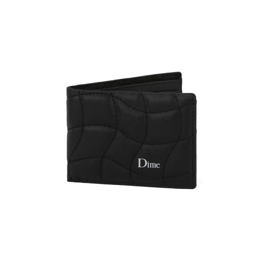 Dime Quilted Bifold Wallet, black - Tiki Room Skateboards - 1