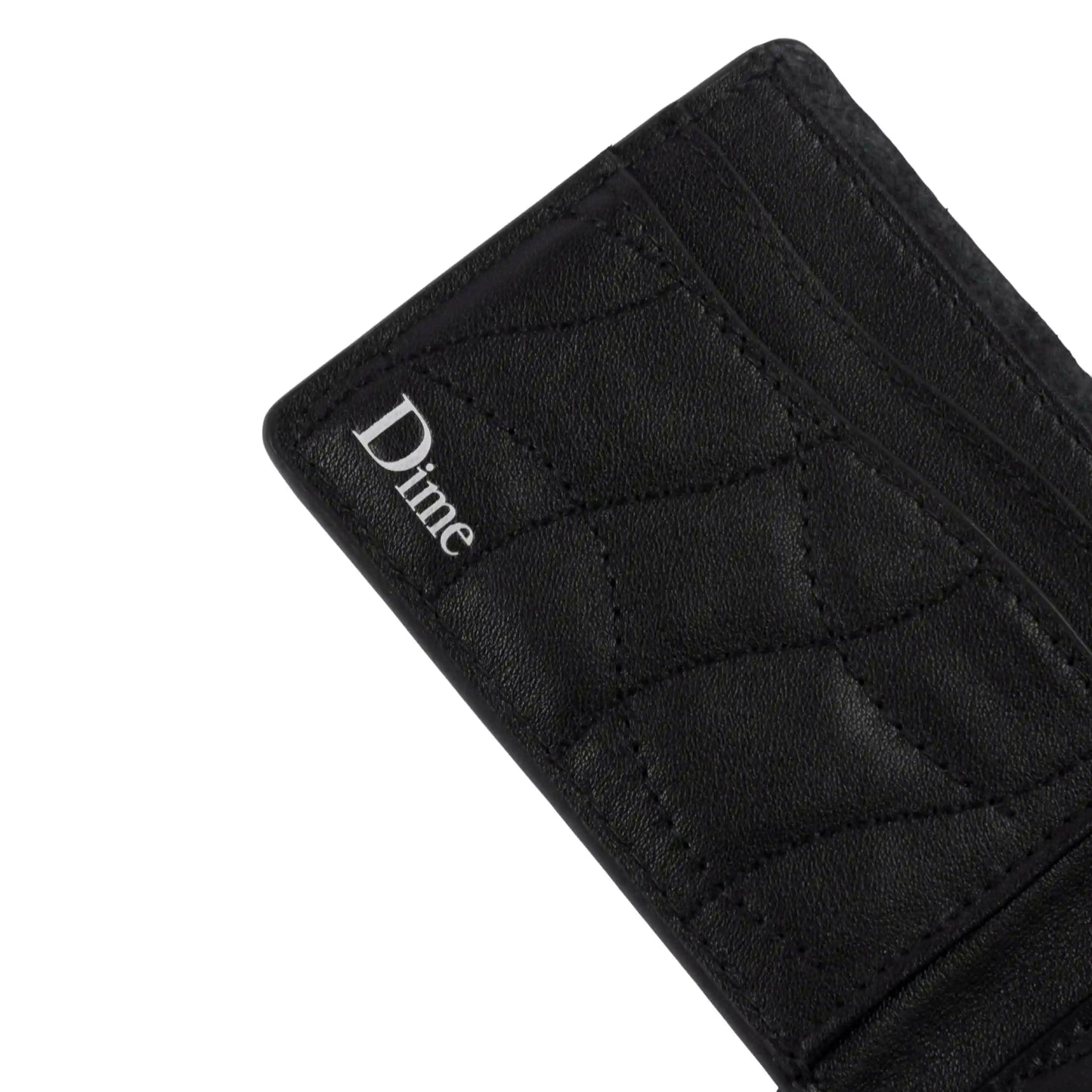 Dime Quilted Bifold Wallet, black - Tiki Room Skateboards - 3