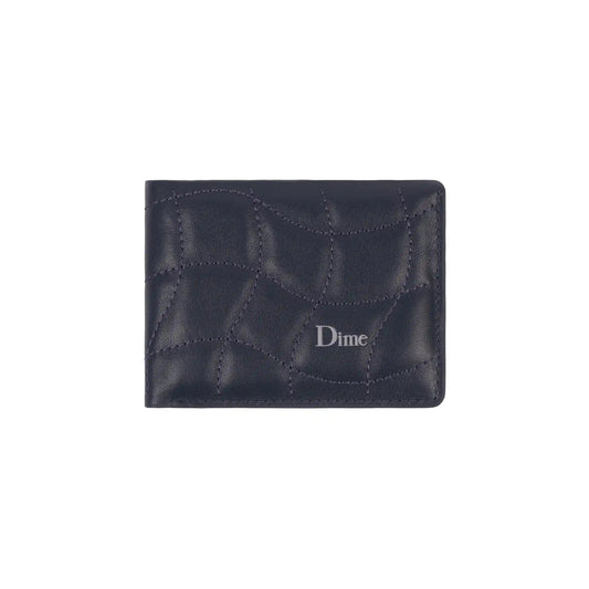 Dime Quilted Bifold Wallet, dark blue - Tiki Room Skateboards - 1