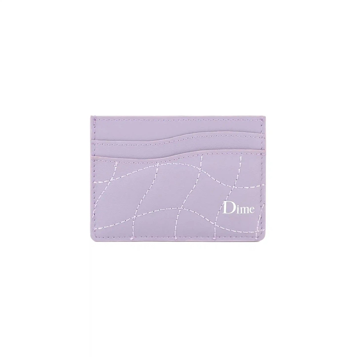 Dime Quilted Cardholder, lavender - Tiki Room Skateboards - 1