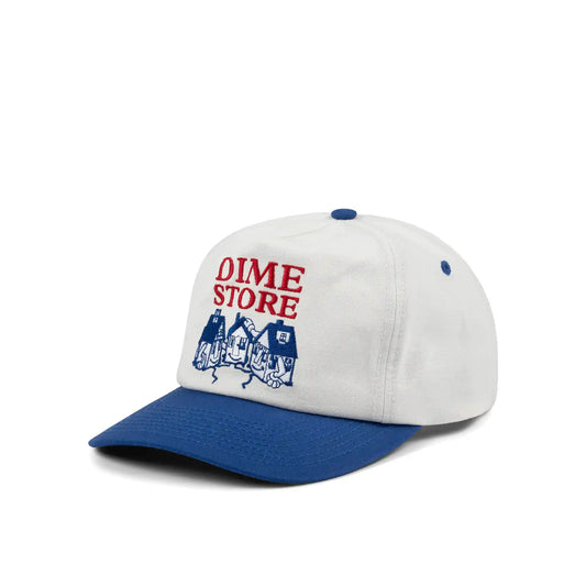 Dime Skateshop Worker Cap, ocean blue