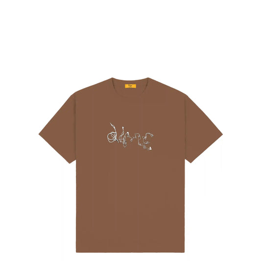 Dime Tangle T-Shirt, brown - Tiki Room Skateboards - 1