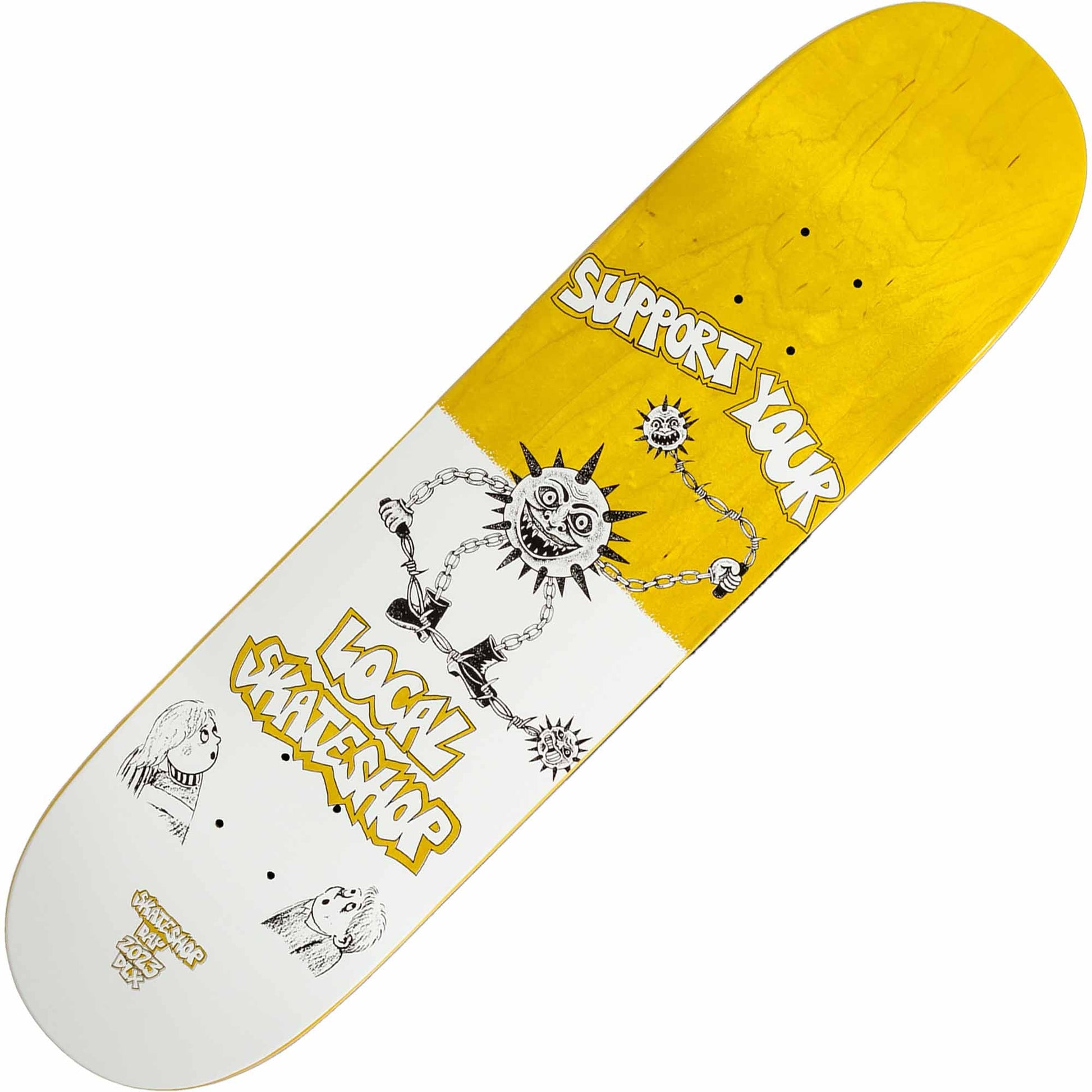 DLX Skate Shop Day 2023 Gigliotti Deck (8.0") - Tiki Room Skateboards - 1