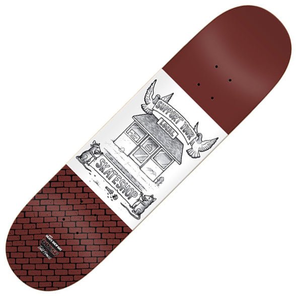 DLX Skate Shop Day deck (8.25") - Tiki Room Skateboards - 1