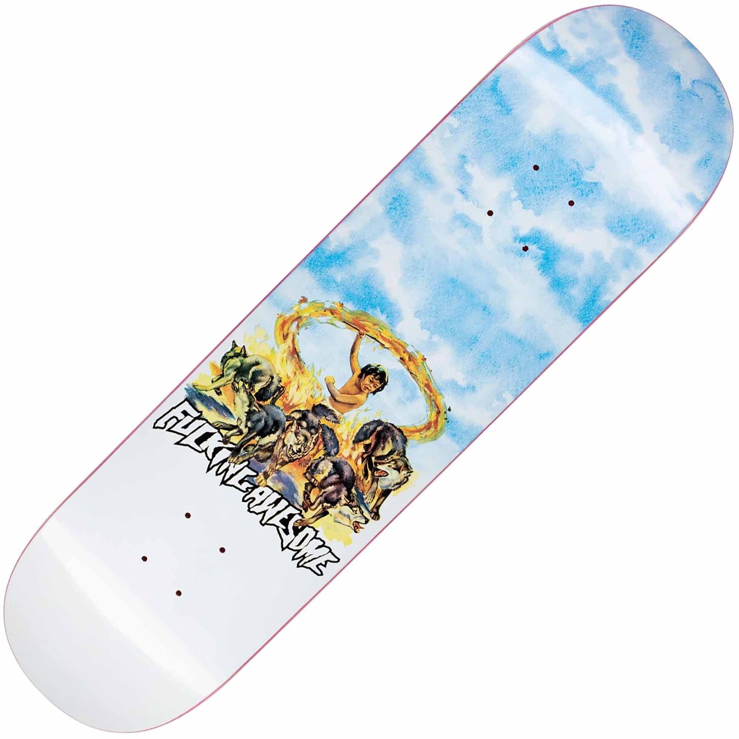 Fucking Awesome Louie Fire Child Deck (8.25") - Tiki Room Skateboards - 1