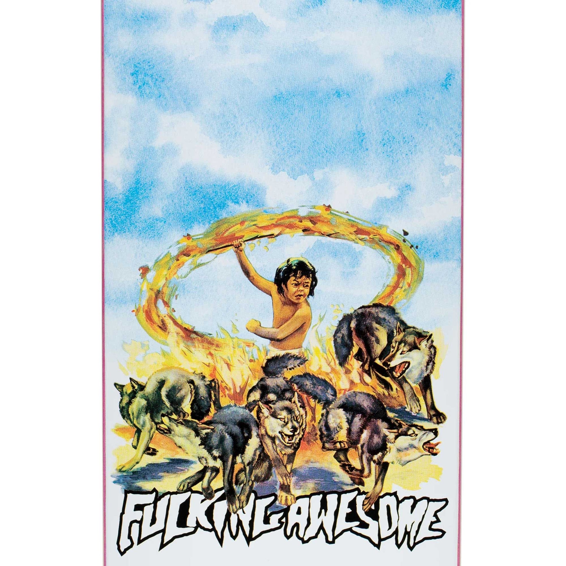 Fucking Awesome Louie Fire Child Deck (8.25") - Tiki Room Skateboards - 2