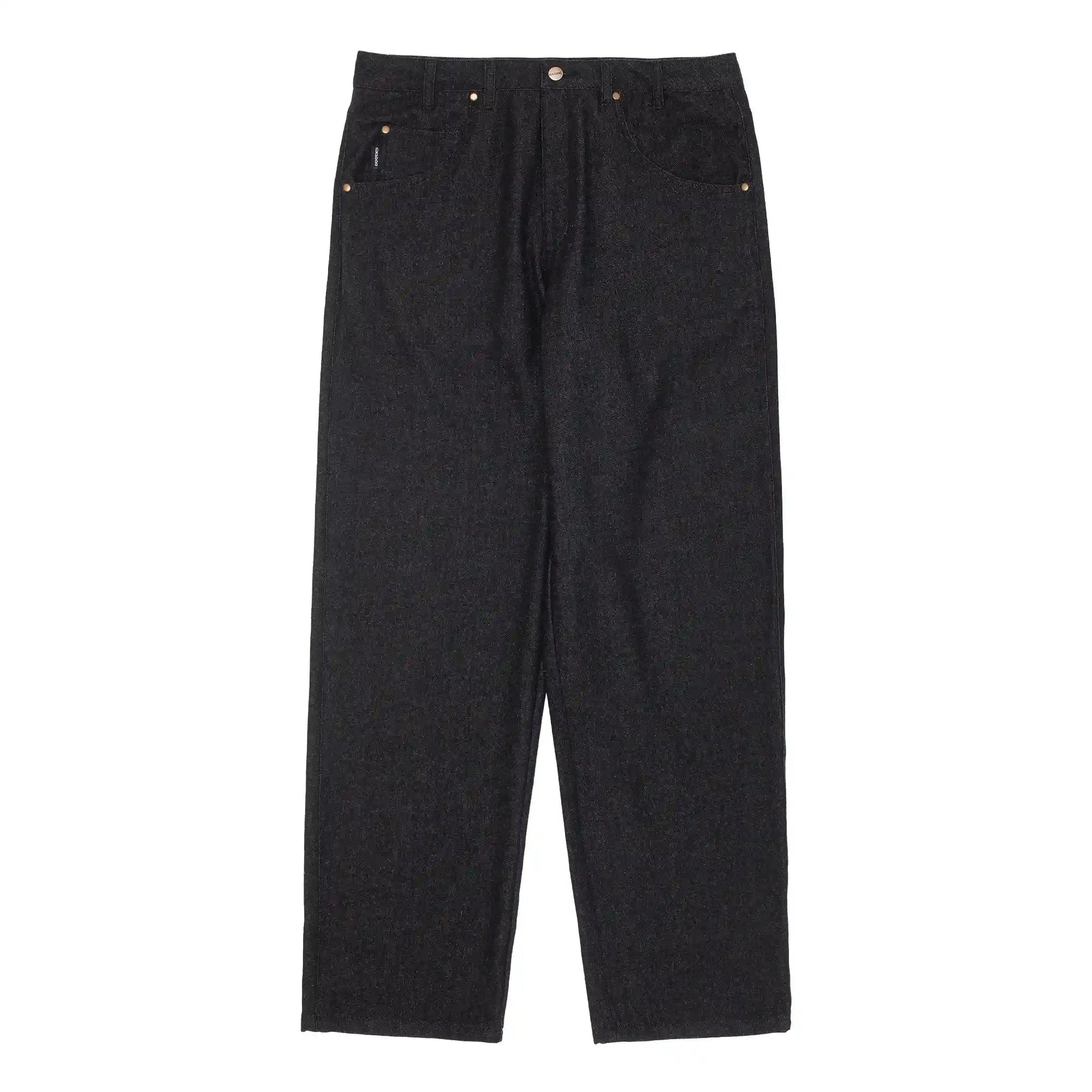 GX1000 Baggy Denim Pant, black – Tiki Room Skateboards GX1000 Baggy Denim Pant, black – Tiki Room Skateboards