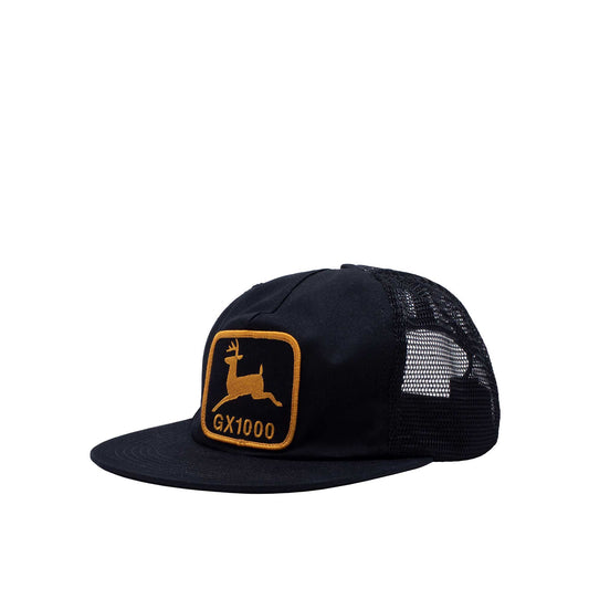 GX1000 Deer 5 Panel Polo Hat, black - Tiki Room Skateboards - 1