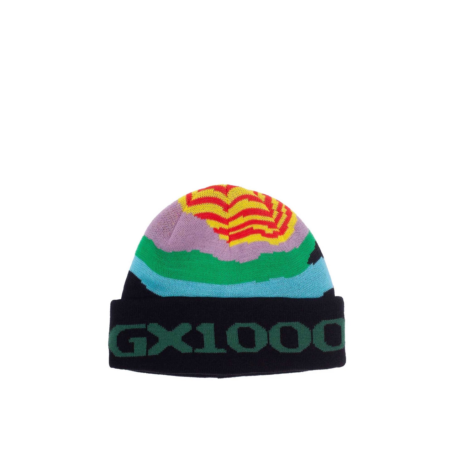 GX1000 Nature Beanie, black - Tiki Room Skateboards - 1