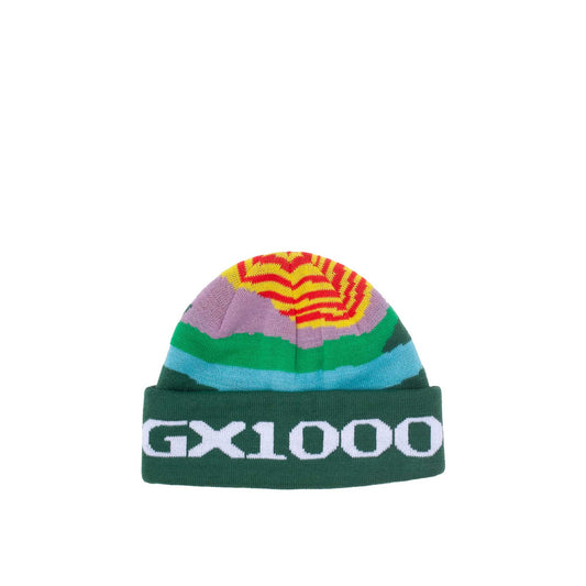 GX1000 Nature Beanie, green - Tiki Room Skateboards - 1