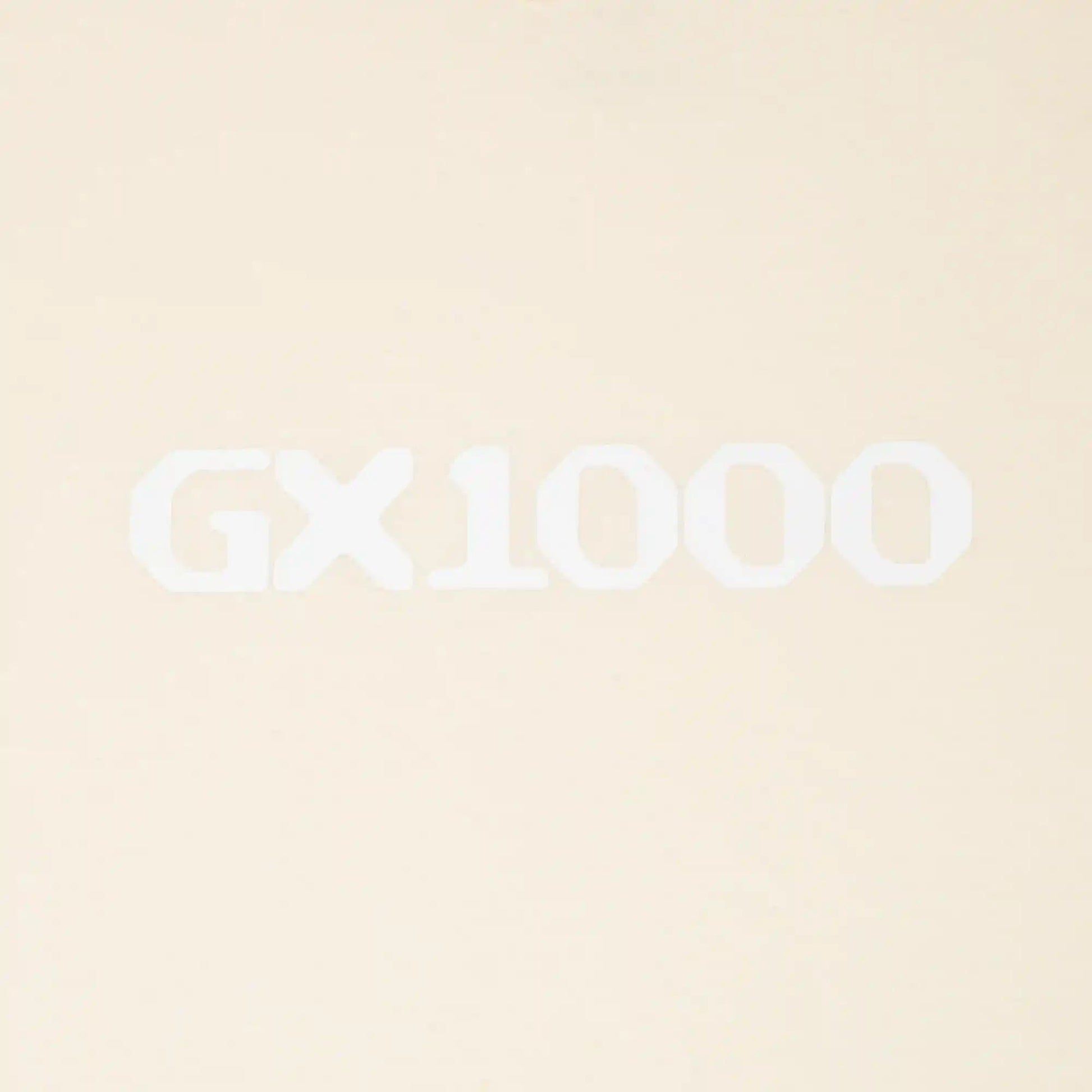 GX1000 OG Logo Tee, cream - Tiki Room Skateboards - 2