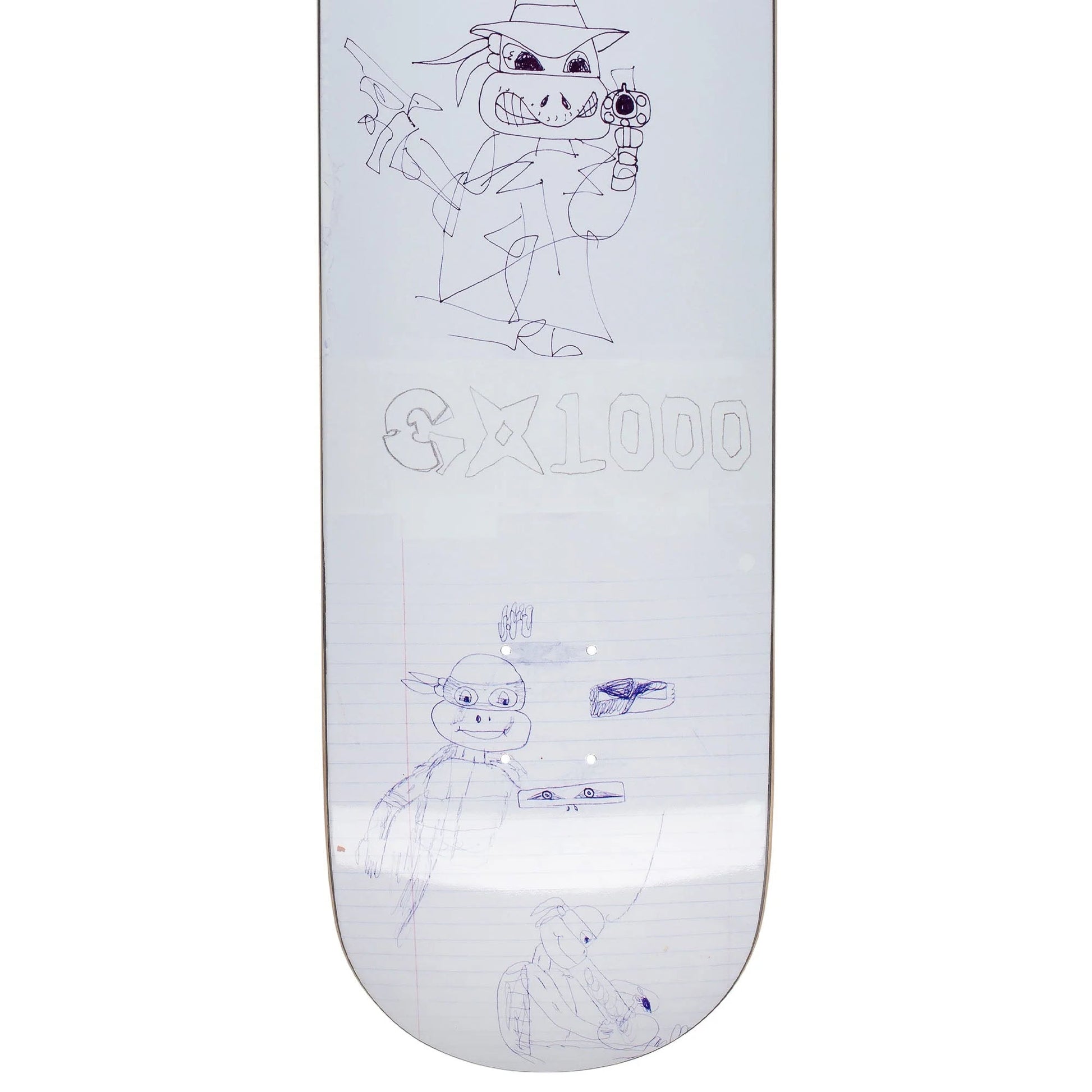 GX1000 Stickup Deck (8.125”) - Tiki Room Skateboards - 3