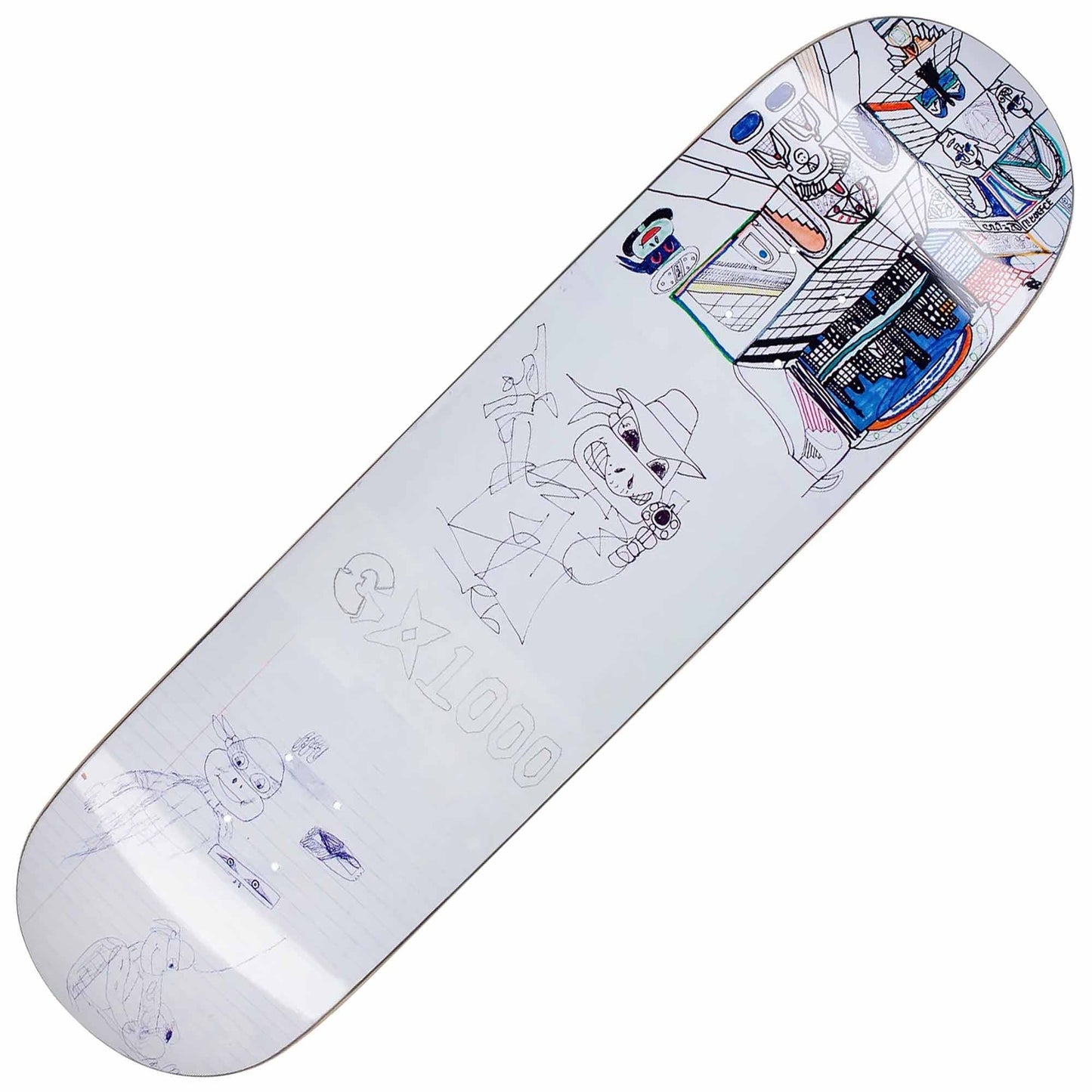 GX1000 Stickup Deck (8.125”) - Tiki Room Skateboards - 1