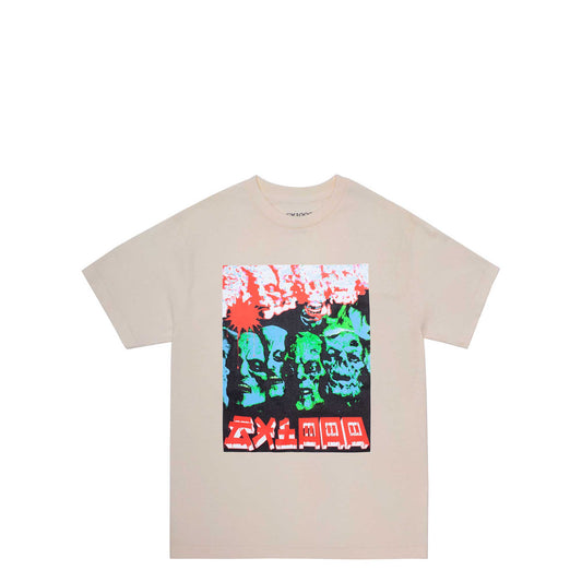 GX1000 Zombie Tee, creme - Tiki Room Skateboards - 1