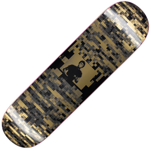 Hockey Blockman Gold deck (8.5") - Tiki Room Skateboards - 1