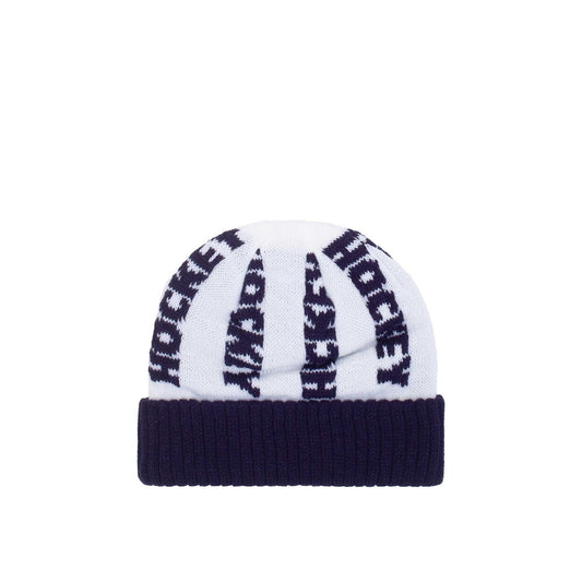 Hockey Bob Beanie, navy / white - Tiki Room Skateboards - 1