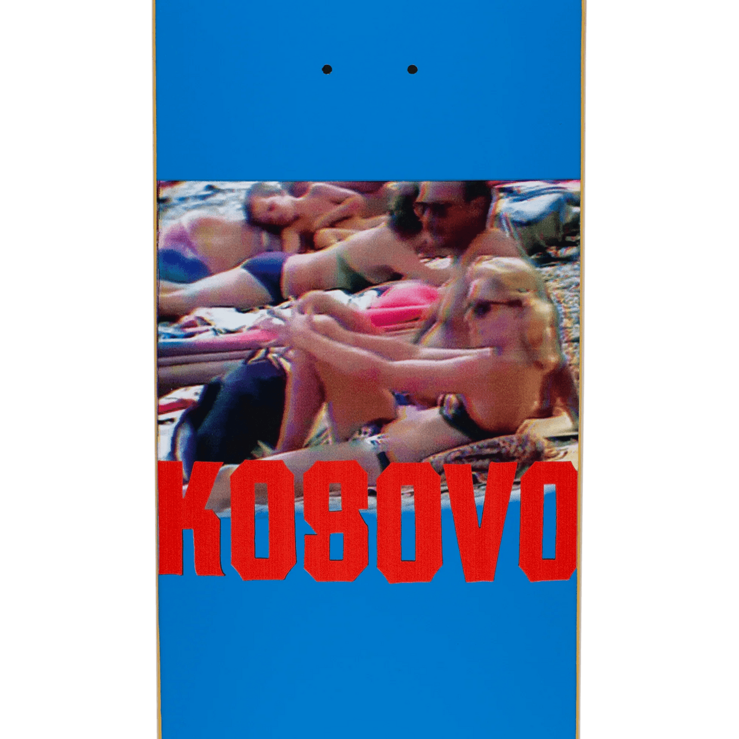 Hockey Kosovo - Blue Deck (8.25”) - Tiki Room Skateboards - 2