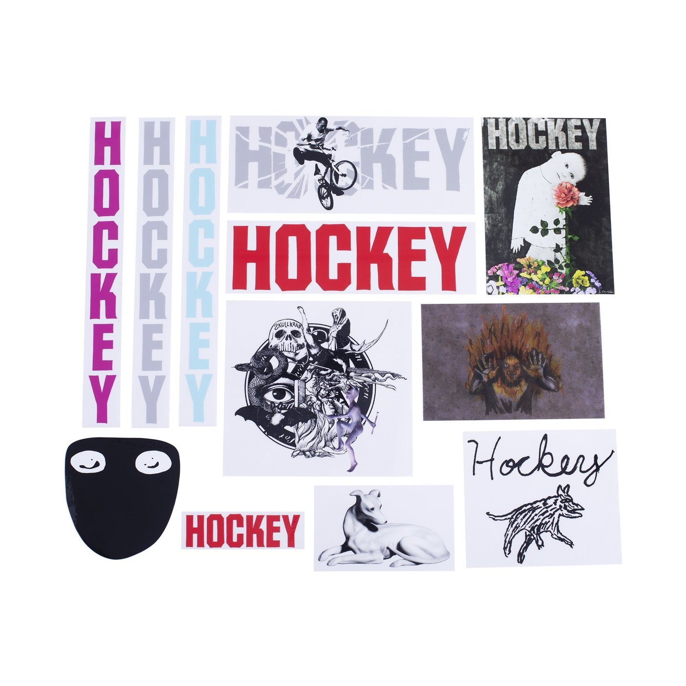Hockey Sticker pack 2021 - Tiki Room Skateboards - 1