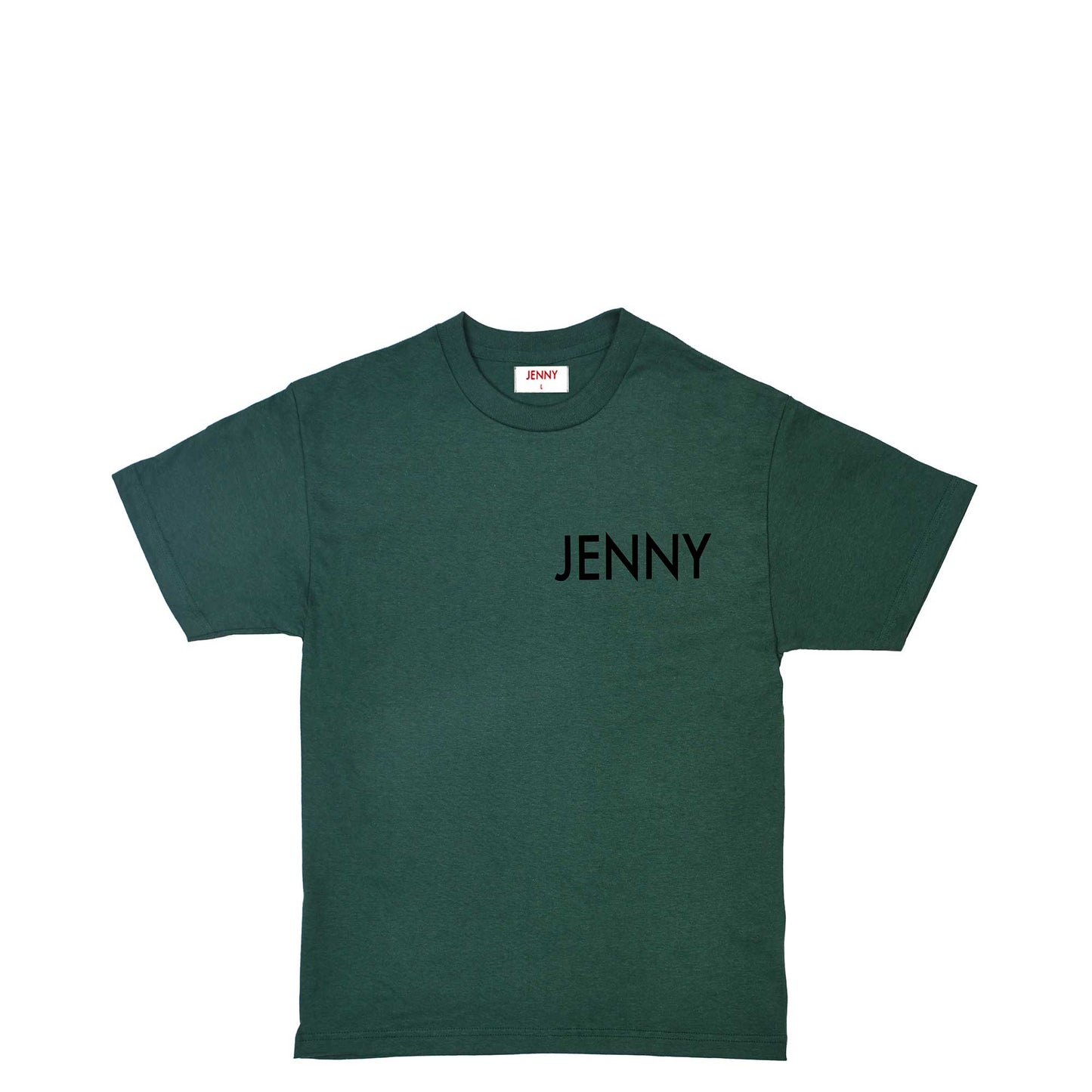 Jenny Snek T-Shirt, forest green - Tiki Room Skateboards - 2