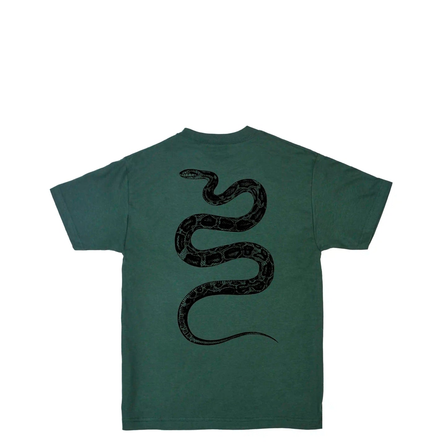 Jenny Snek Tee, forest green - Tiki Room Skateboards - 1