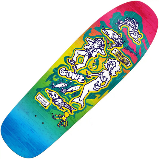 Krooked Gonz Color My Friends Deck (9.81”)