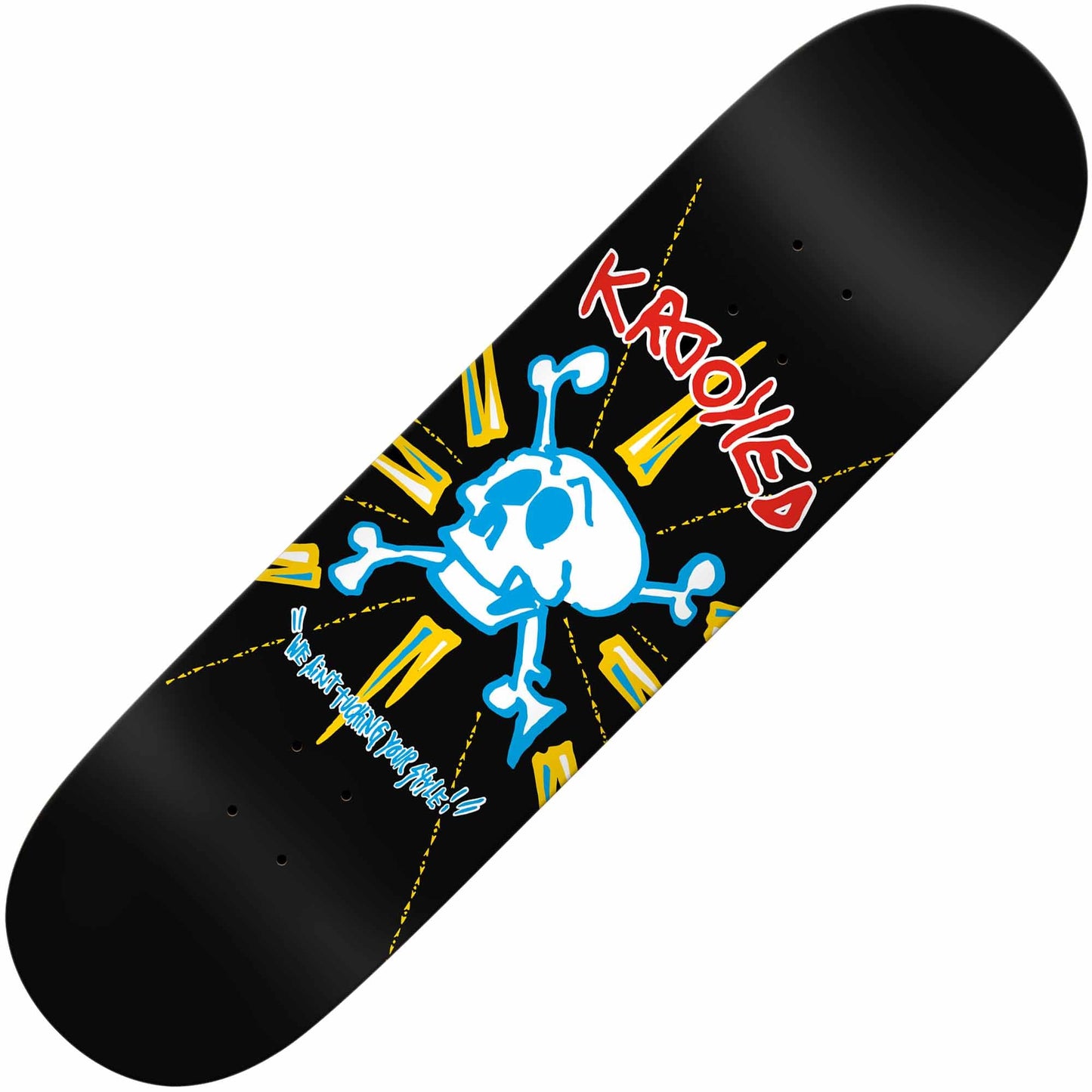 Krooked Style Deck (8.5”) - Tiki Room Skateboards - 1