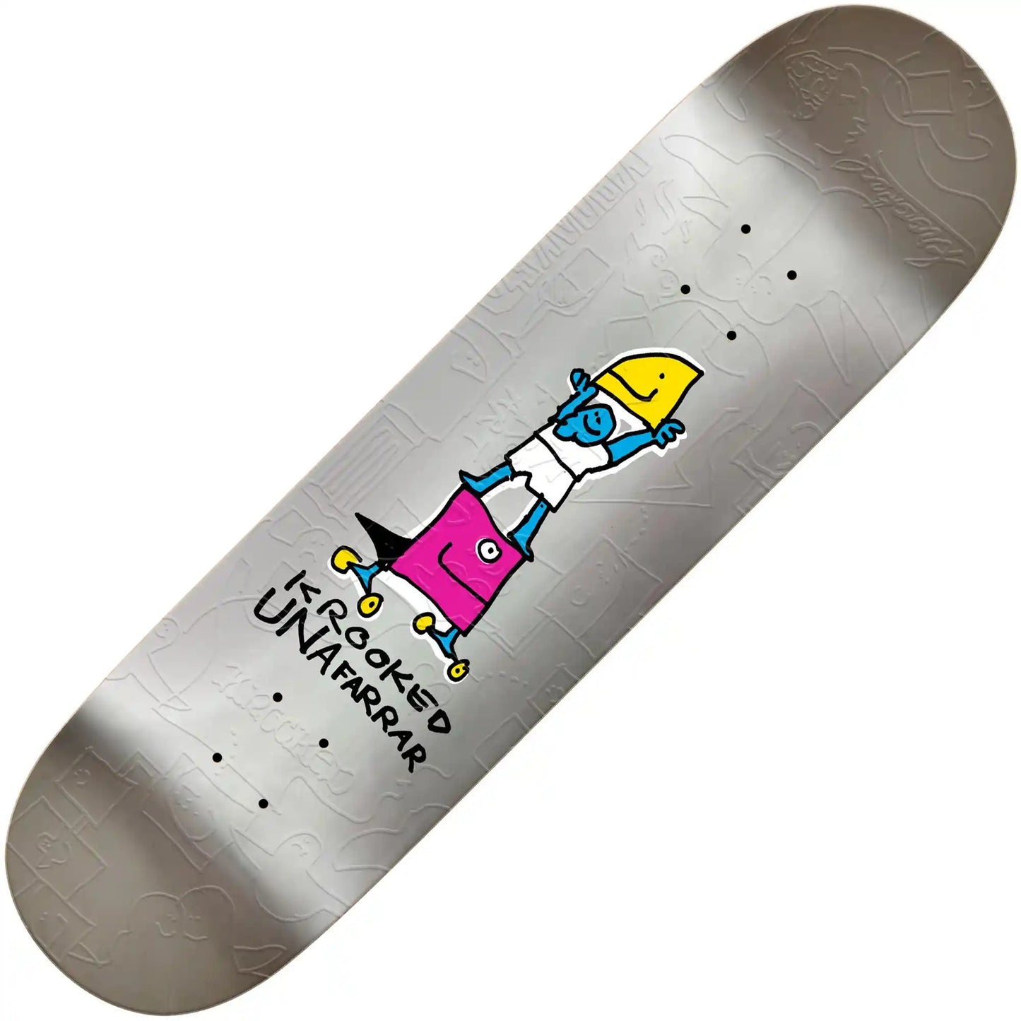 Krooked Una Stack Deck (8.25") - Tiki Room Skateboards - 1