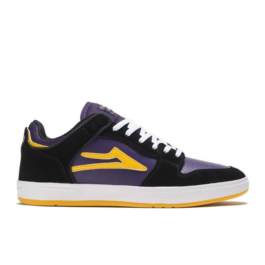 Lakai Telford Low, black/grape suede - Tiki Room Skateboards - 1