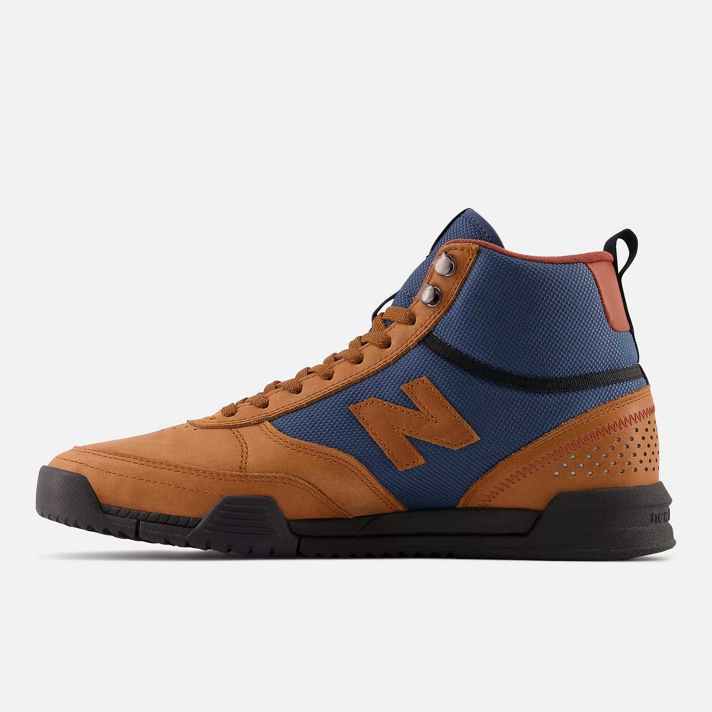 New Balance Numeric 440 Trail, brown with navy - Tiki Room Skateboards - 6