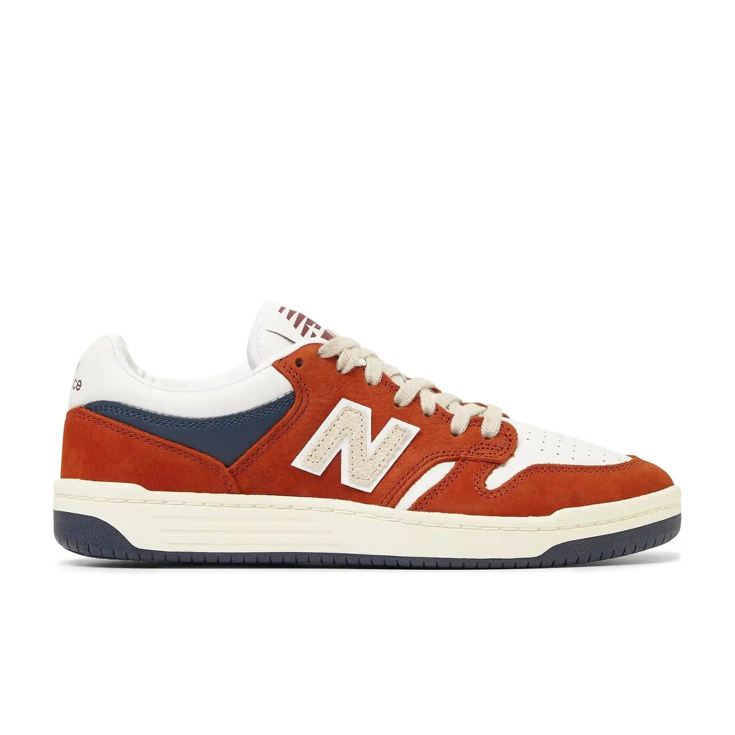 New Balance Numeric 480, orange/white - Tiki Room Skateboards - 1