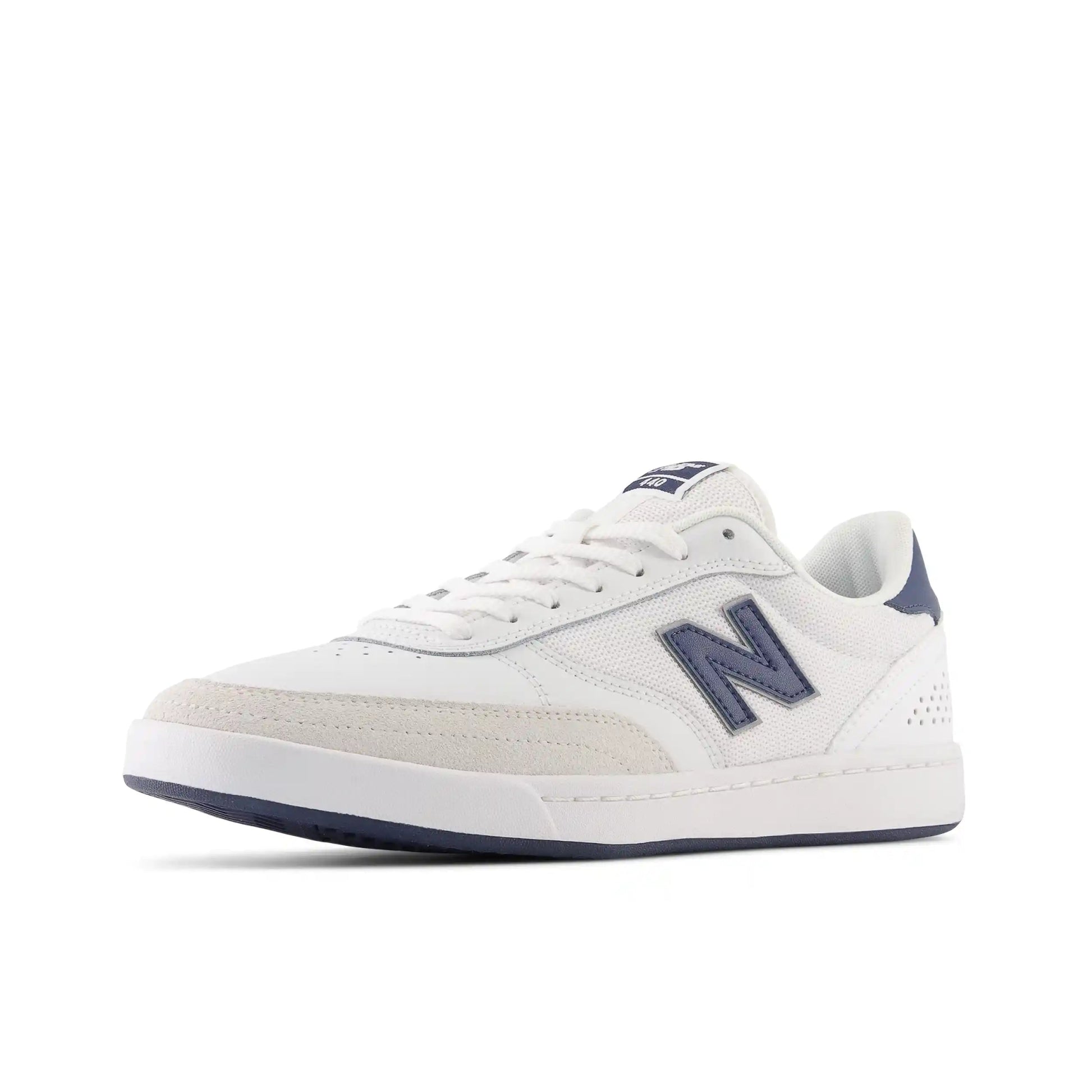 New Balance Numeric NM440ZTS, white/navy – Tiki Room Skateboards